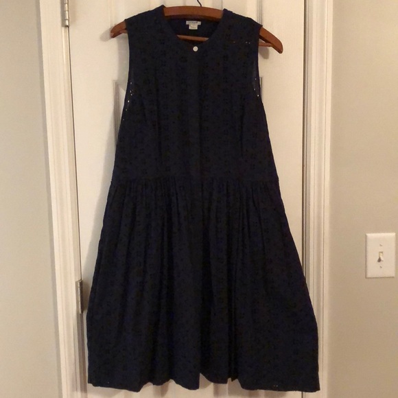 J. Crew Dresses & Skirts - New without tags, J Crew  XL navy blue dress